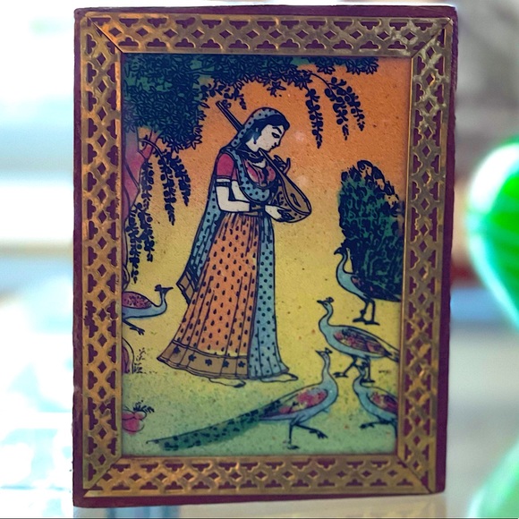 Vintage Other - Ornate Vintage Box (from India?) 4.5”x3.25”x1.5”